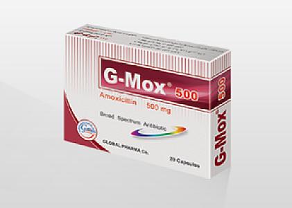 جي موكس كبسول 500مج10 شريط ـ العالمية