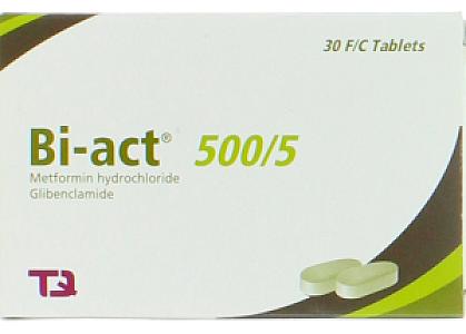 باي اكت 500/5 مجم اقراص -بن حيان