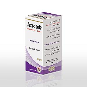 ازروتك معلق 200مجم 15 مل  ـ الدوائية