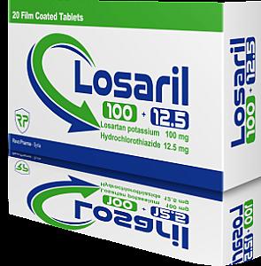 لوسارتيل بلس 100/12.5مجم اقراص -نشوان