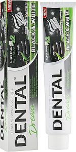 معجون دنتال دريم شاركول بلاك وايت-سيناكو