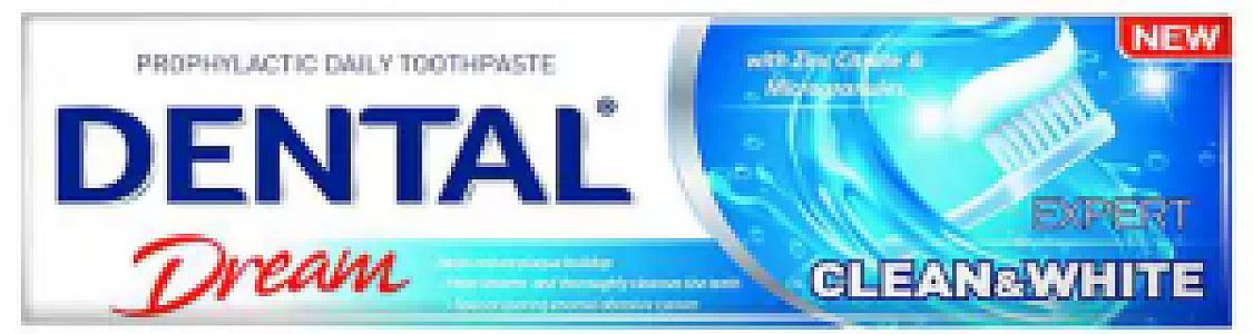 معجون دنتال دريم كلين وايت -سيناكو