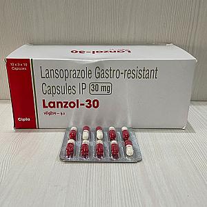 لانزول كبسول30مجم اشرطة - الدوائية